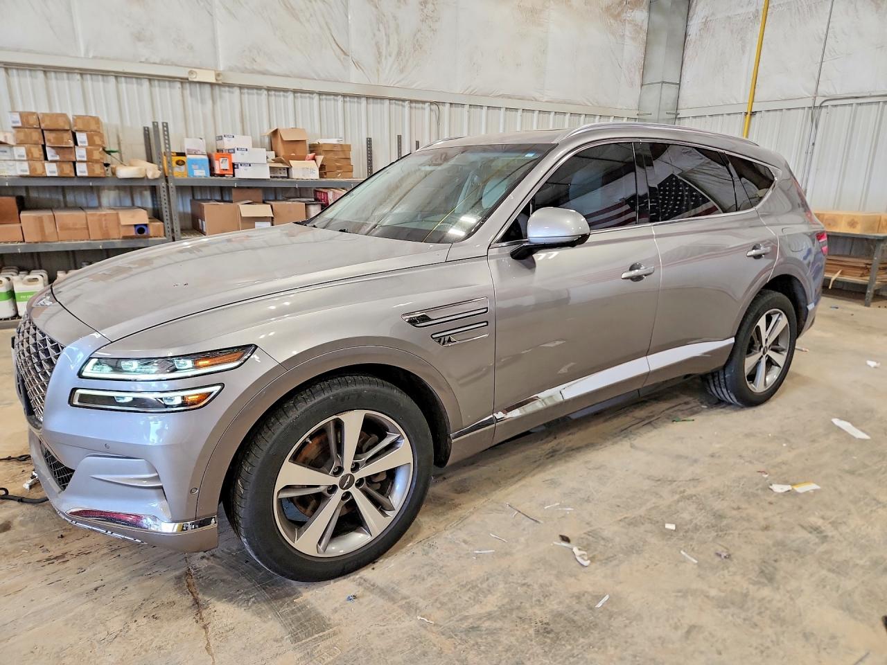 2021 Genesis GV80, VIN KMUHBDSB1MU034723 — Front end