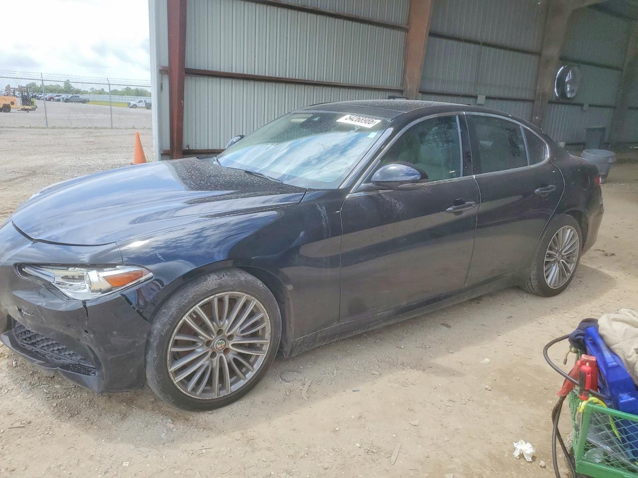 2019 Alfa Romeo Giulia Ti Sport, VIN ZARFAMBN3K7621594 — Normal wear