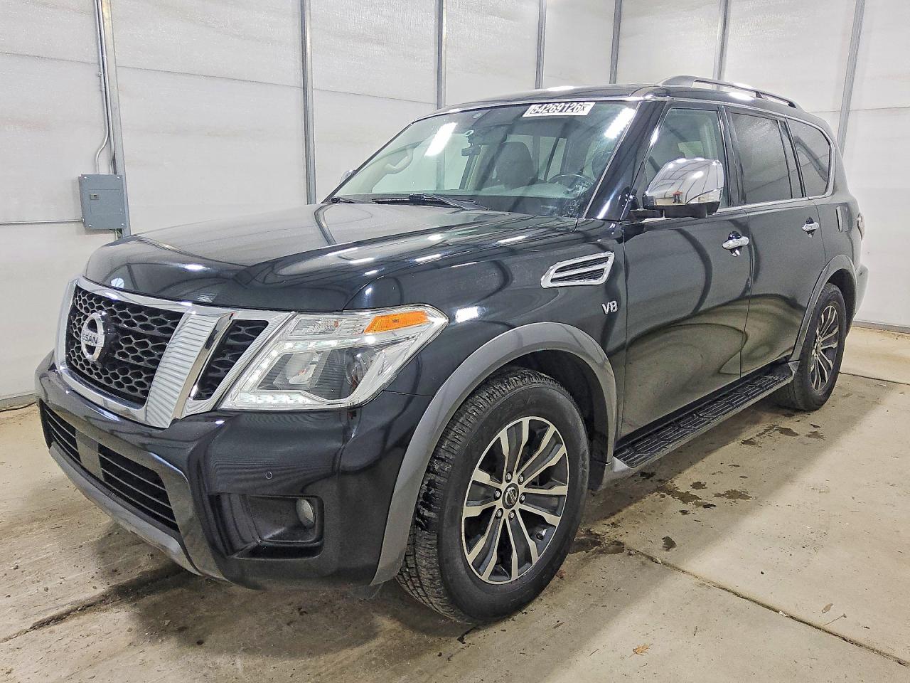 2020 Nissan Armada SL, VIN JN8AY2ND8LX015947 — Minor dents and scratches