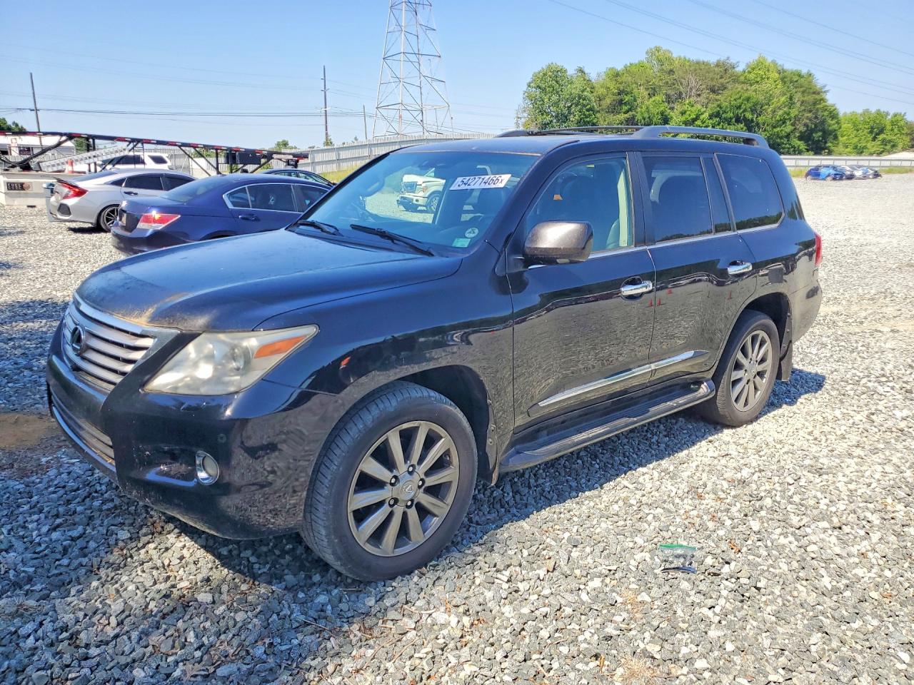 2011 Lexus LX 570, VIN JTJHY7AX3B4062064 — Minor dents and scratches