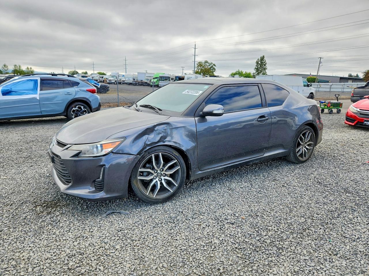 2015 Scion tC, VIN JTKJF5C75F3095552 — Front end