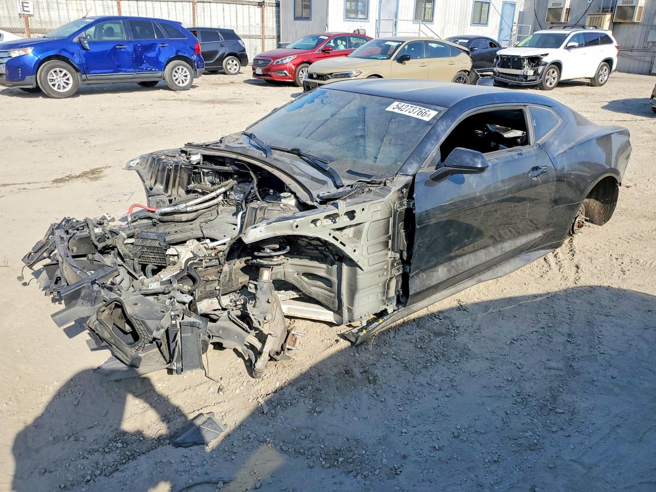 2019 Chevrolet Camaro ZL1, VIN 1G1FK1R60K0153135 — Stripped