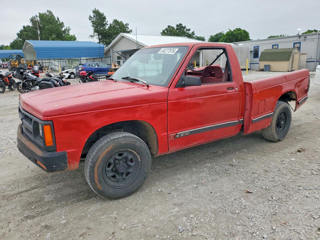 1992 Chevrolet S-10, VIN 1GCCS14R2N8218245 — Rear end