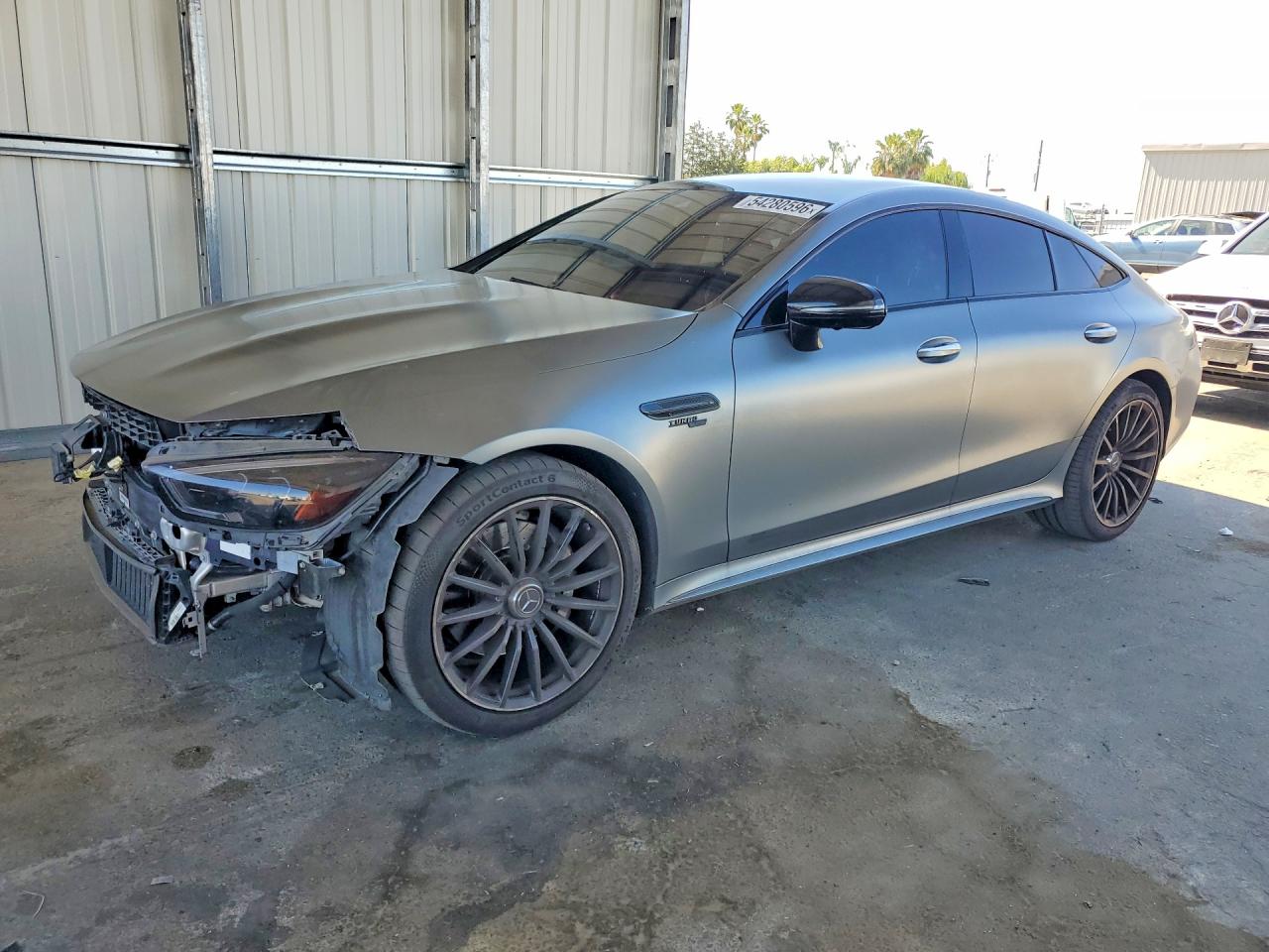 2021 Mercedes-Benz AMG GT 53, VIN W1K7X6BB2MA040064 — Front end