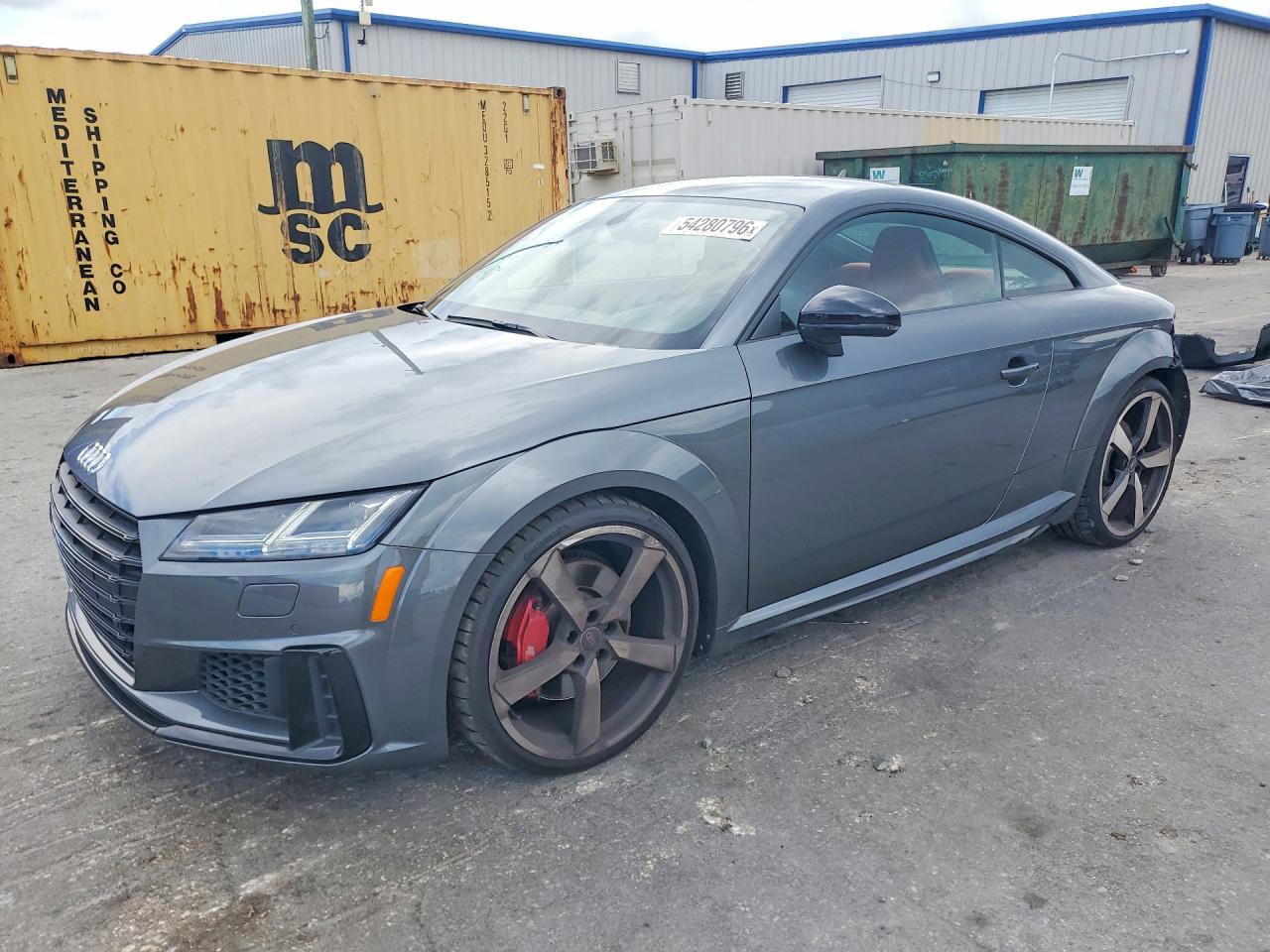2021 Audi TTS, VIN TRUA1AFV2M1003840 — Rear end