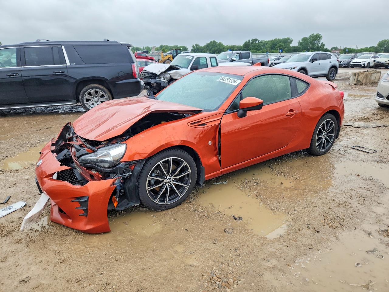2017 Toyota 86, VIN JF1ZNAA19H8707848 — Front end