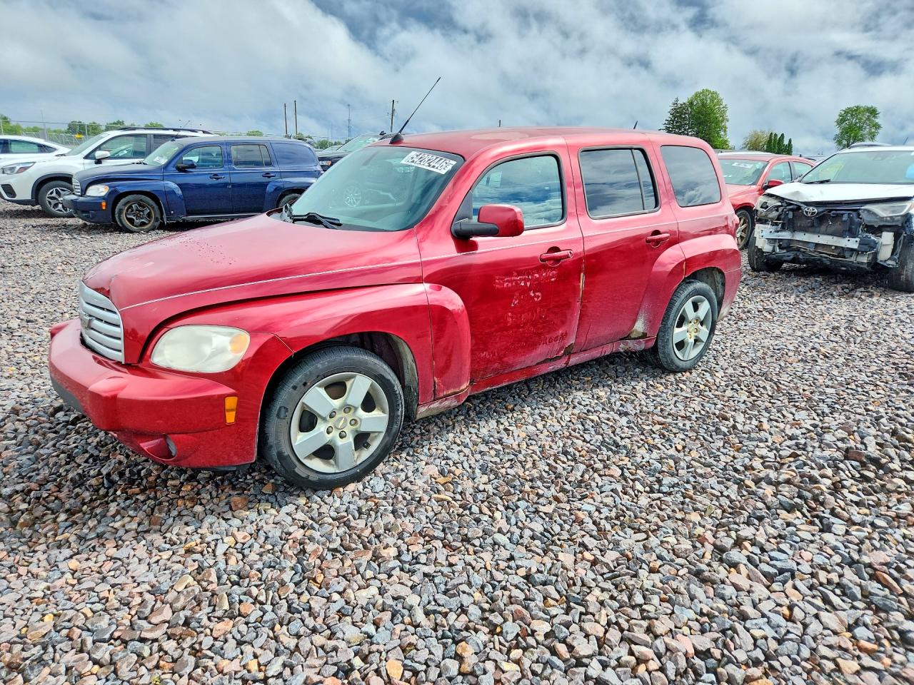 2010 Chevrolet HHR 1LT, VIN 3GNBABDB6AS538409 — Front end