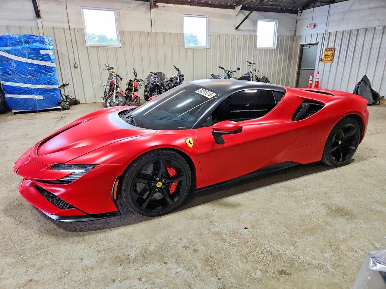 2023 Ferrari SF90, VIN ZFF95NLA3P0294032 — Side