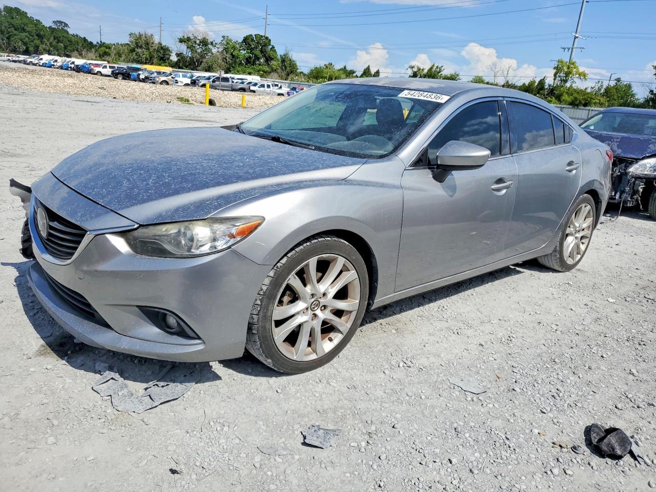 2014 Mazda 6 i Grand Touring, VIN JM1GJ1W69E1137906 — Front end