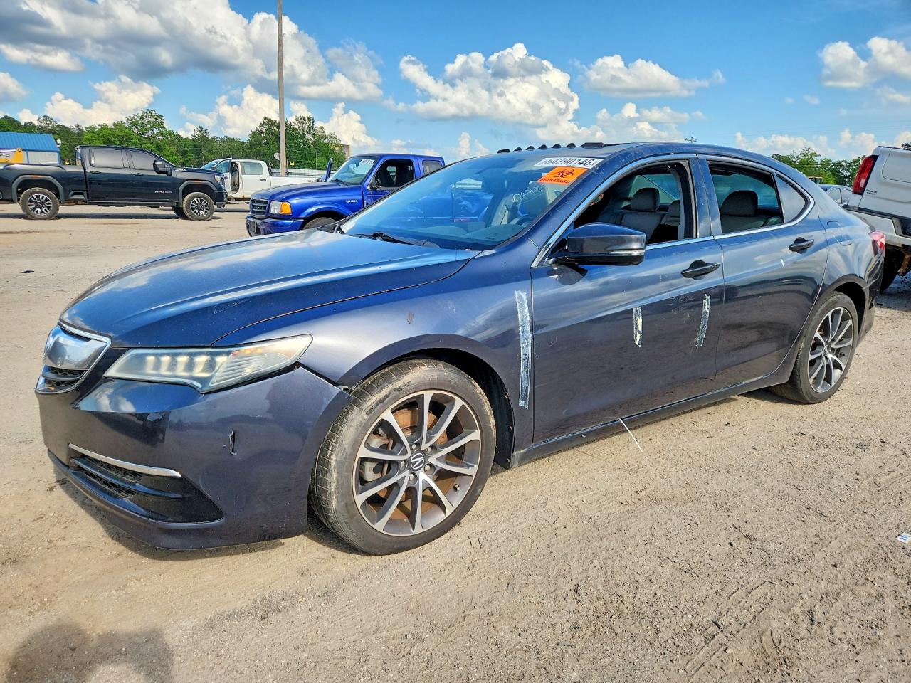 2015 Acura TLX V6, VIN 19UUB2F31FA020707 — Biohazard / chemical