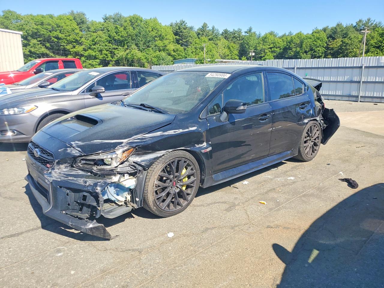 2018 Subaru WRX STI Limited, VIN JF1VA2T61J9804163 — Front end