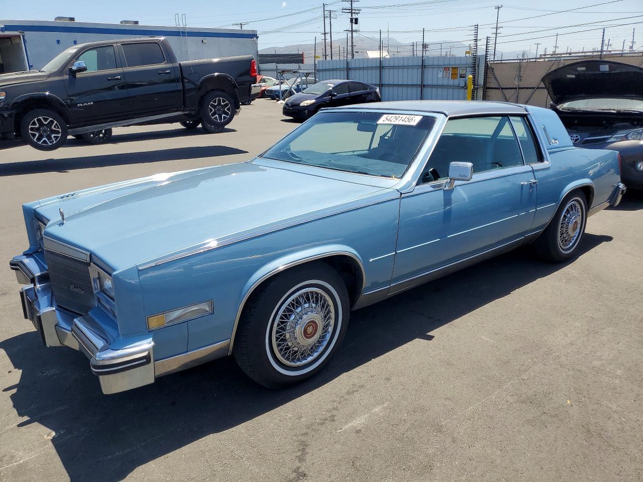 1985 Cadillac Eldorado, VIN 1G6EL5789FE604196 — Мелкие вмятины и царапины