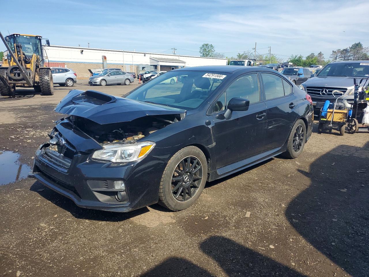 2016 Subaru WRX Premium, VIN JF1VA1E62G9825748 — Front end