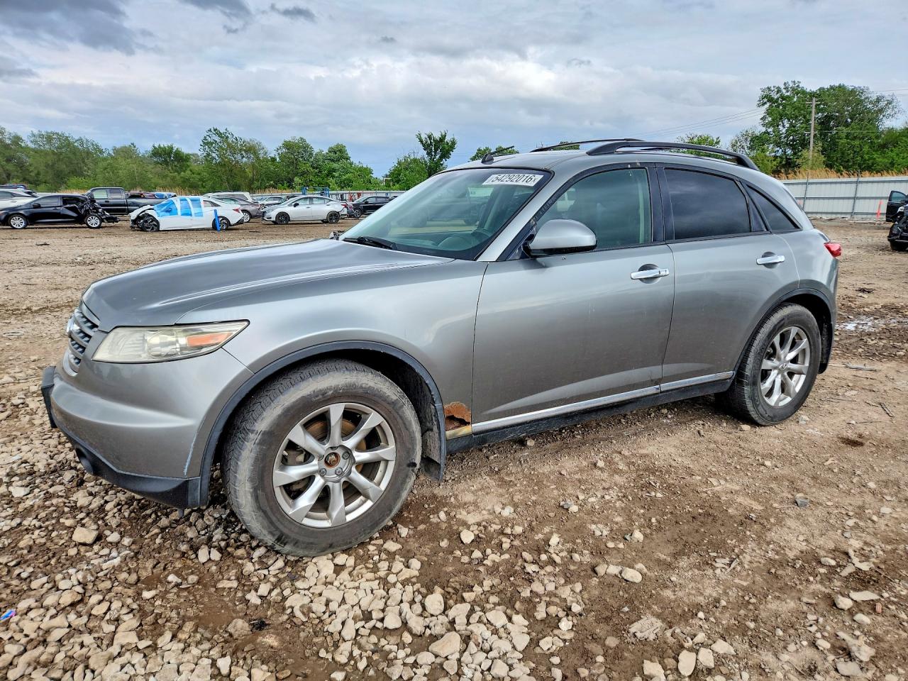 2007 Infiniti FX, VIN JNRAS08W77X201838 — Normal wear