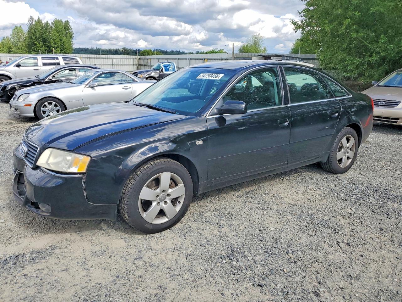 2004 Audi A6 3.0L, VIN WAULT64B94N021373 — Front end