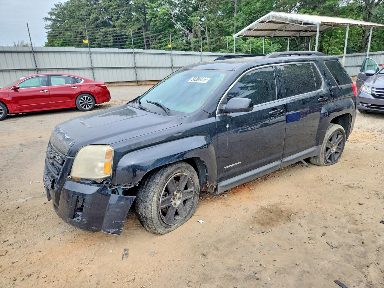 2011 GMC Terrain SLE-2, VIN 2CTALSEC3B6410364 — Front end