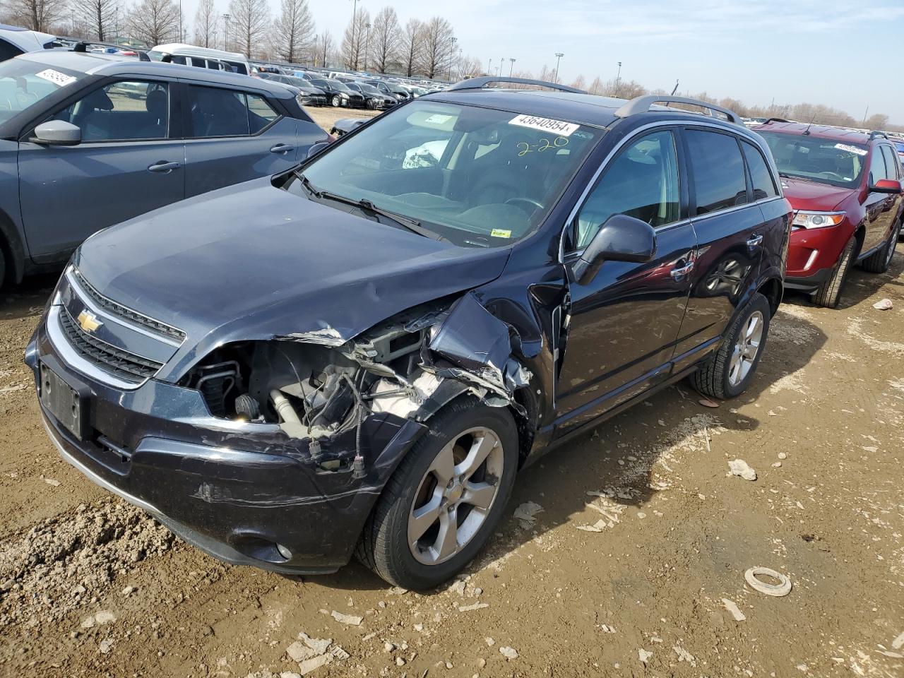2014 Chevrolet Captiva Sport LTZ, VIN 3GNAL4EK8ES545738 — Перед