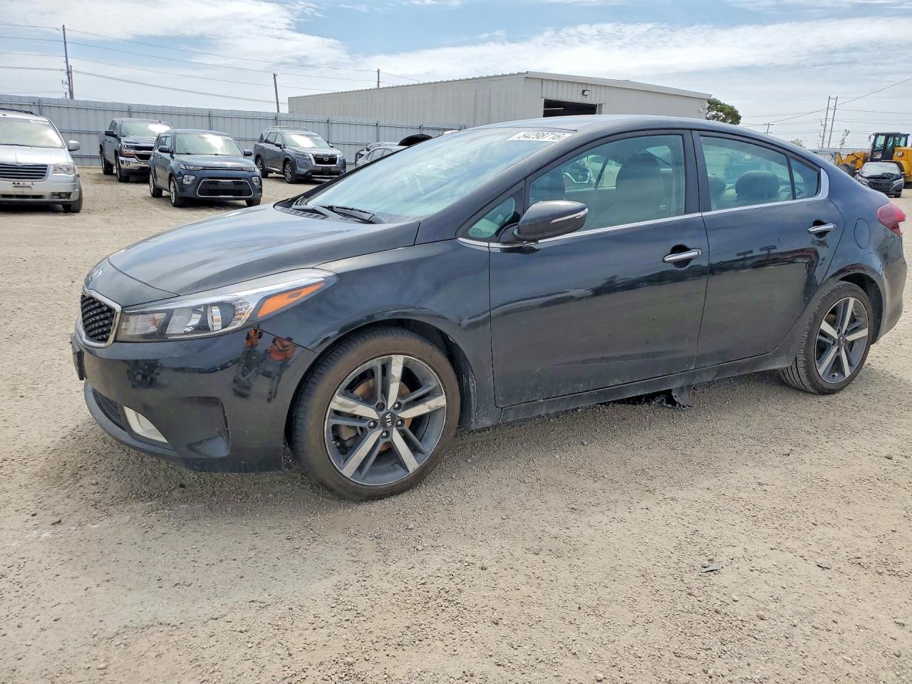 2018 Kia Forte EX, VIN 3KPFL4A81JE165836 — Burn