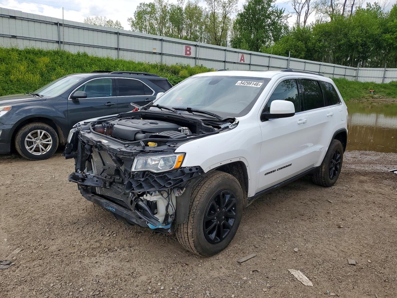 2021 Jeep Grand Cherokee Laredo X, VIN 1C4RJFAG2MC568967 — Front end