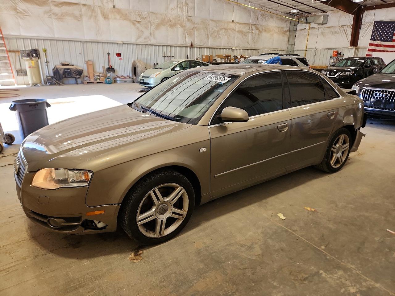 2007 Audi A4 2.0T, VIN WAUDF78E67A212900 — Rear end