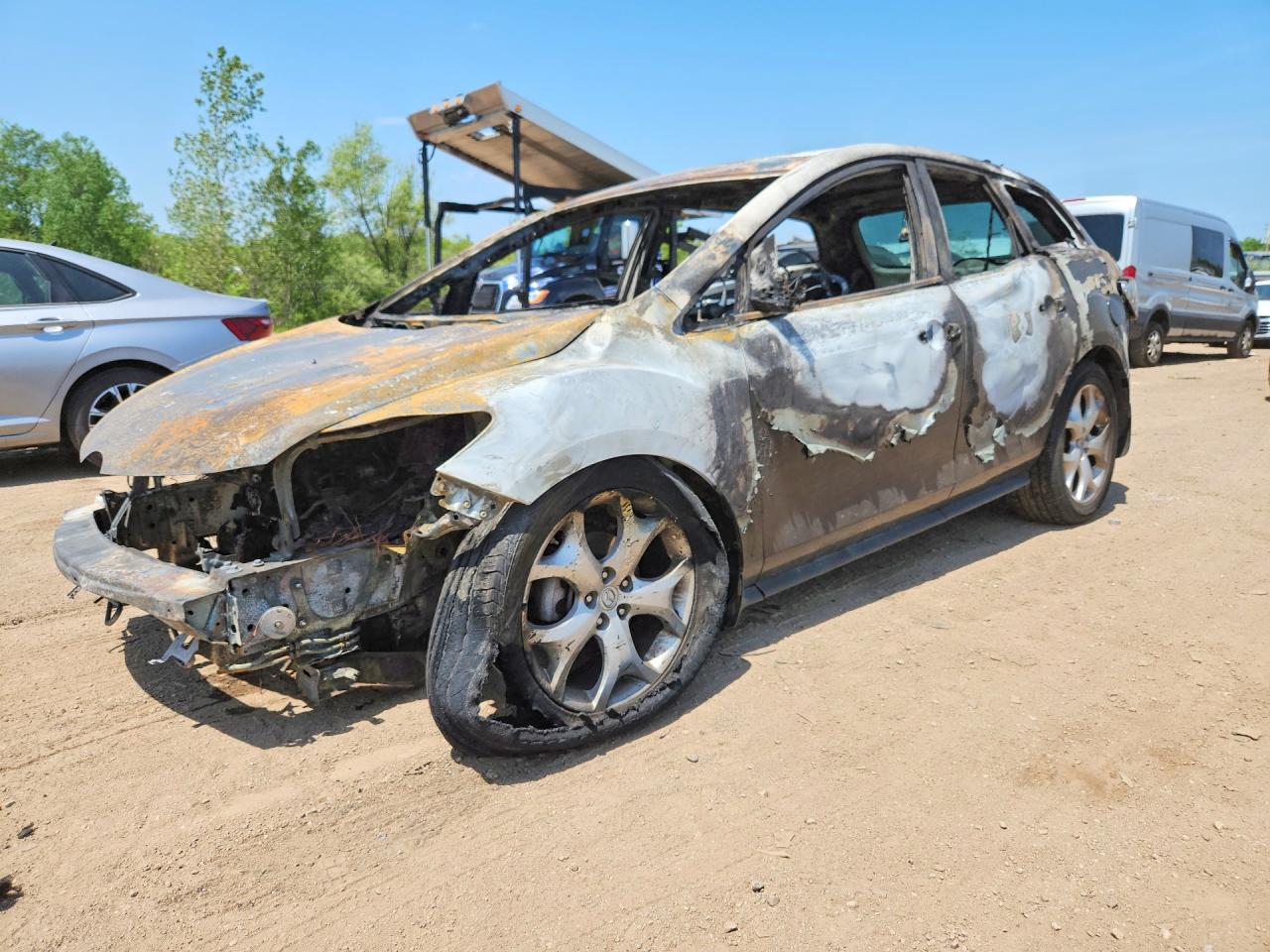 2011 Mazda CX-7 S Grand Touring, VIN JM3ER4DL5B0358731 — Burn