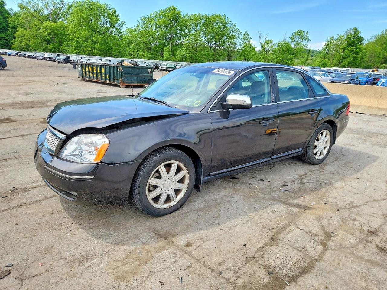 2007 Ford Five Hundred Limited, VIN 1FAHP28187G108722 — Front end