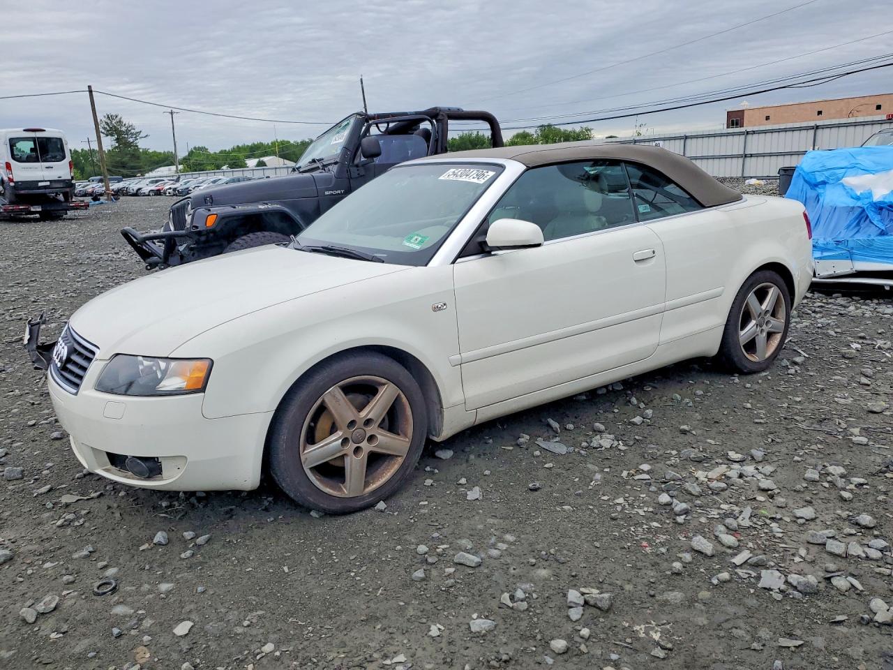 2005 Audi A4 1.8T, VIN WAUAC48H85K006957 — Front end
