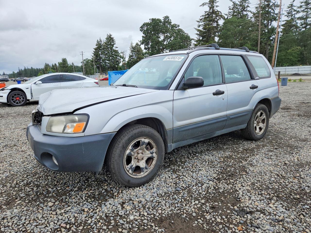 2003 Subaru Forester X, VIN JF1SG63653H736211 — Front end
