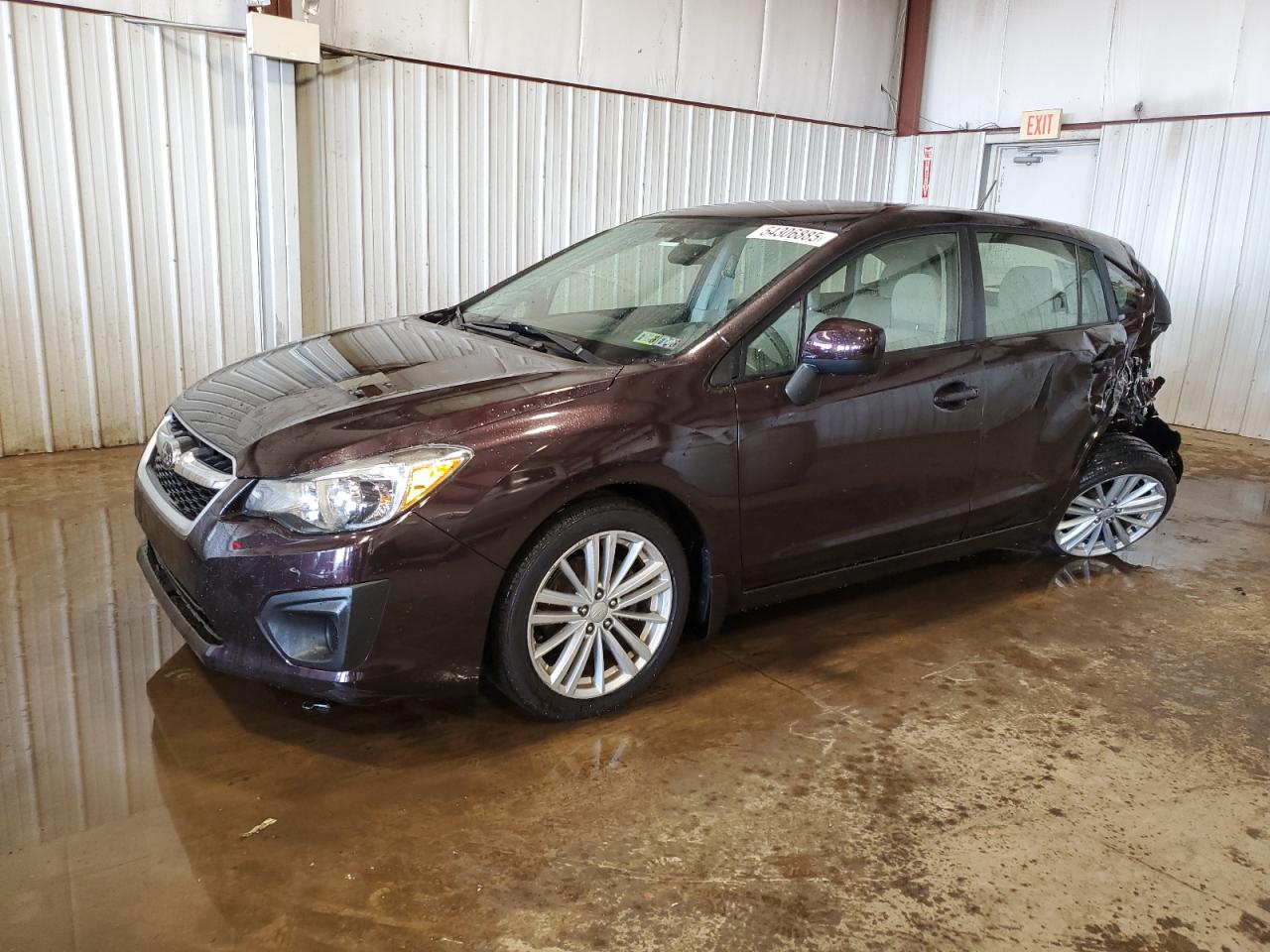 2013 Subaru Impreza Premium, VIN JF1GPAD68DH208476 — All over