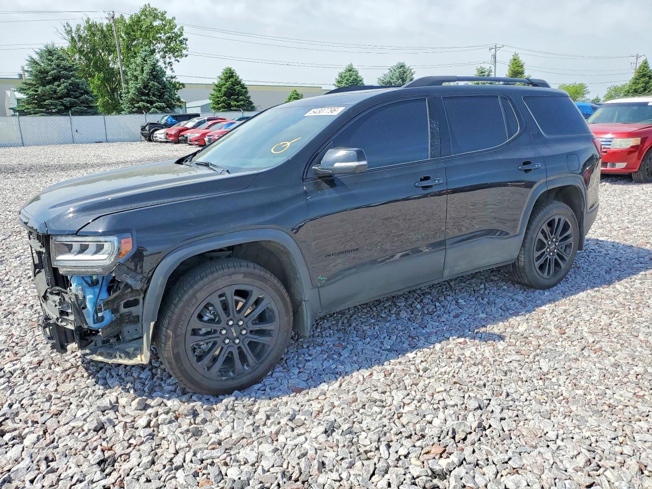 2022 GMC Acadia SLT, VIN 1GKKNULS6NZ166271 — Перед