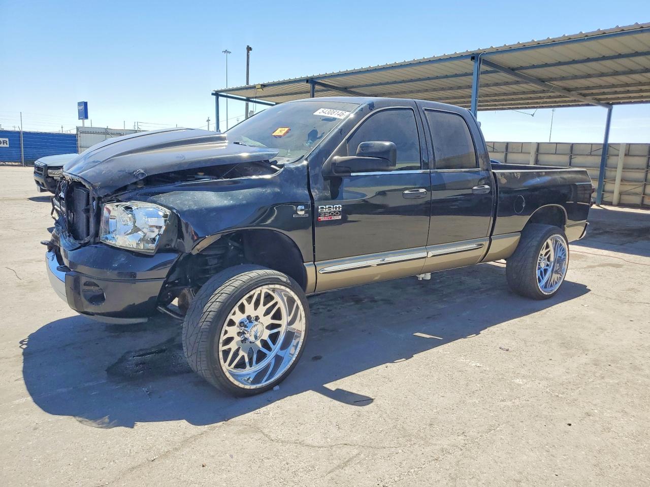 2009 Dodge 2500 SXT, VIN 3D7KS28L89G551143 — Перед