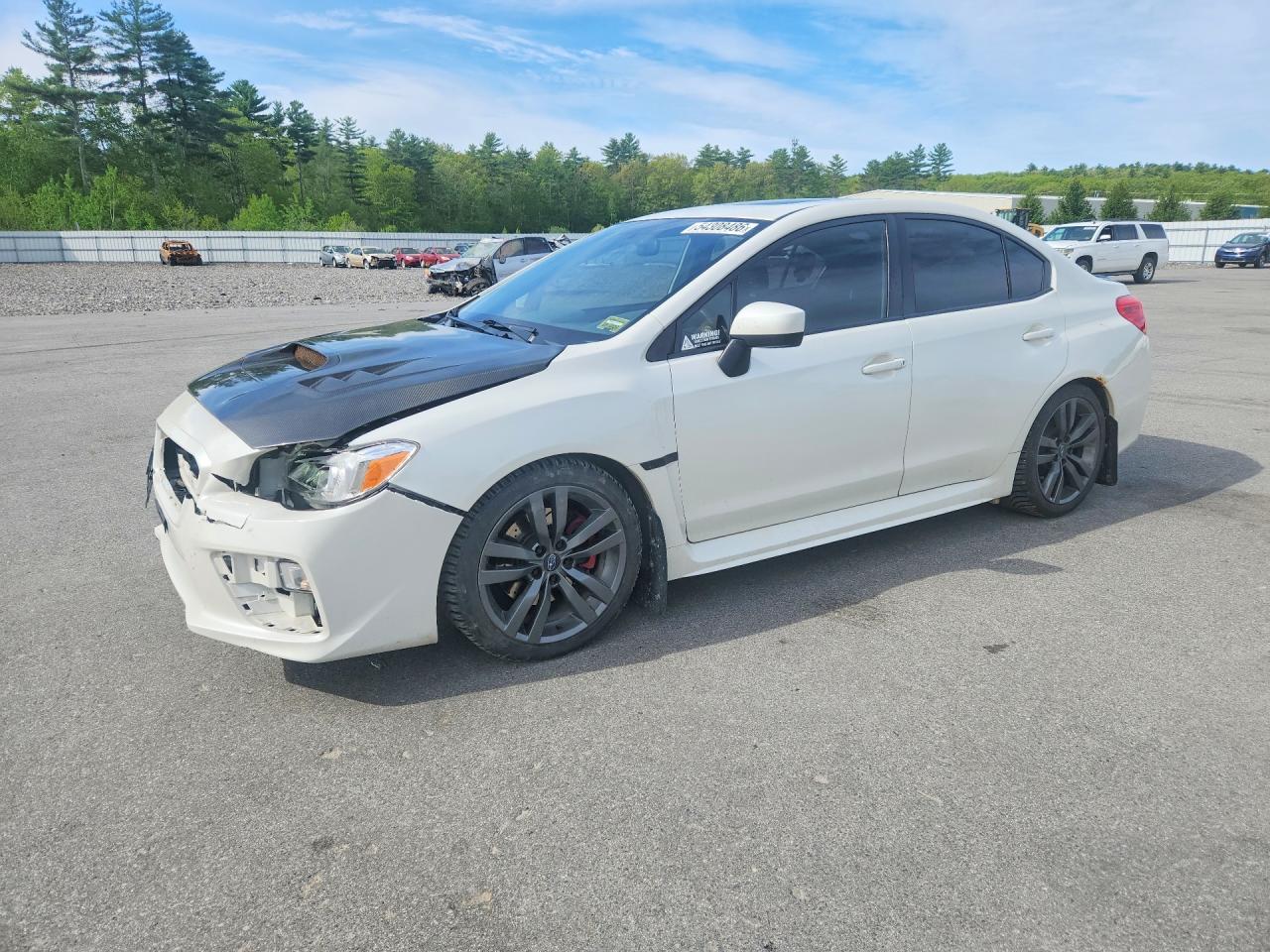 2016 Subaru WRX Premium, VIN JF1VA1E64G9802360 — Front end