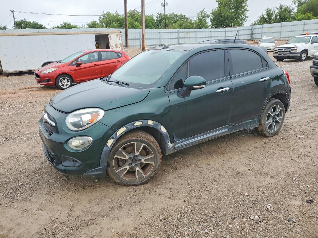 2016 FIAT 500X Easy, VIN ZFBCFXBT0GP373538 — Бок