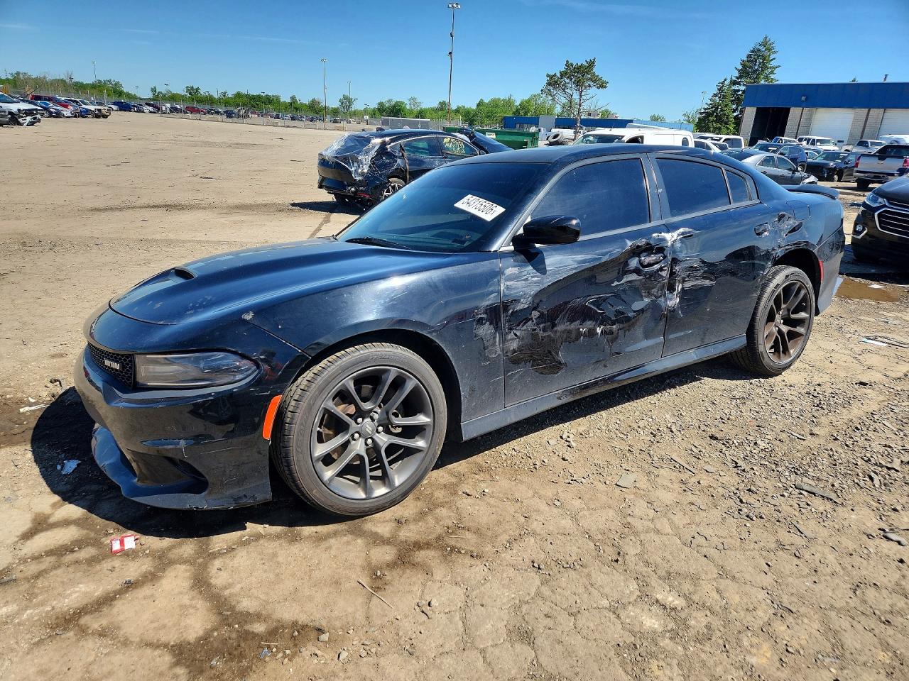 2021 Dodge Charger R/T, VIN 2C3CDXCT3MH671202 — Front end