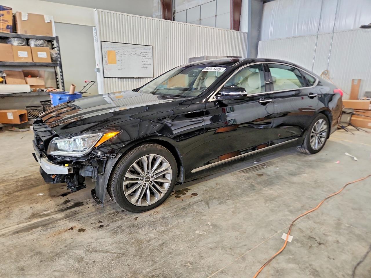 2017 Genesis G80 3.8L, VIN KMHGN4JE5HU187771 — Град