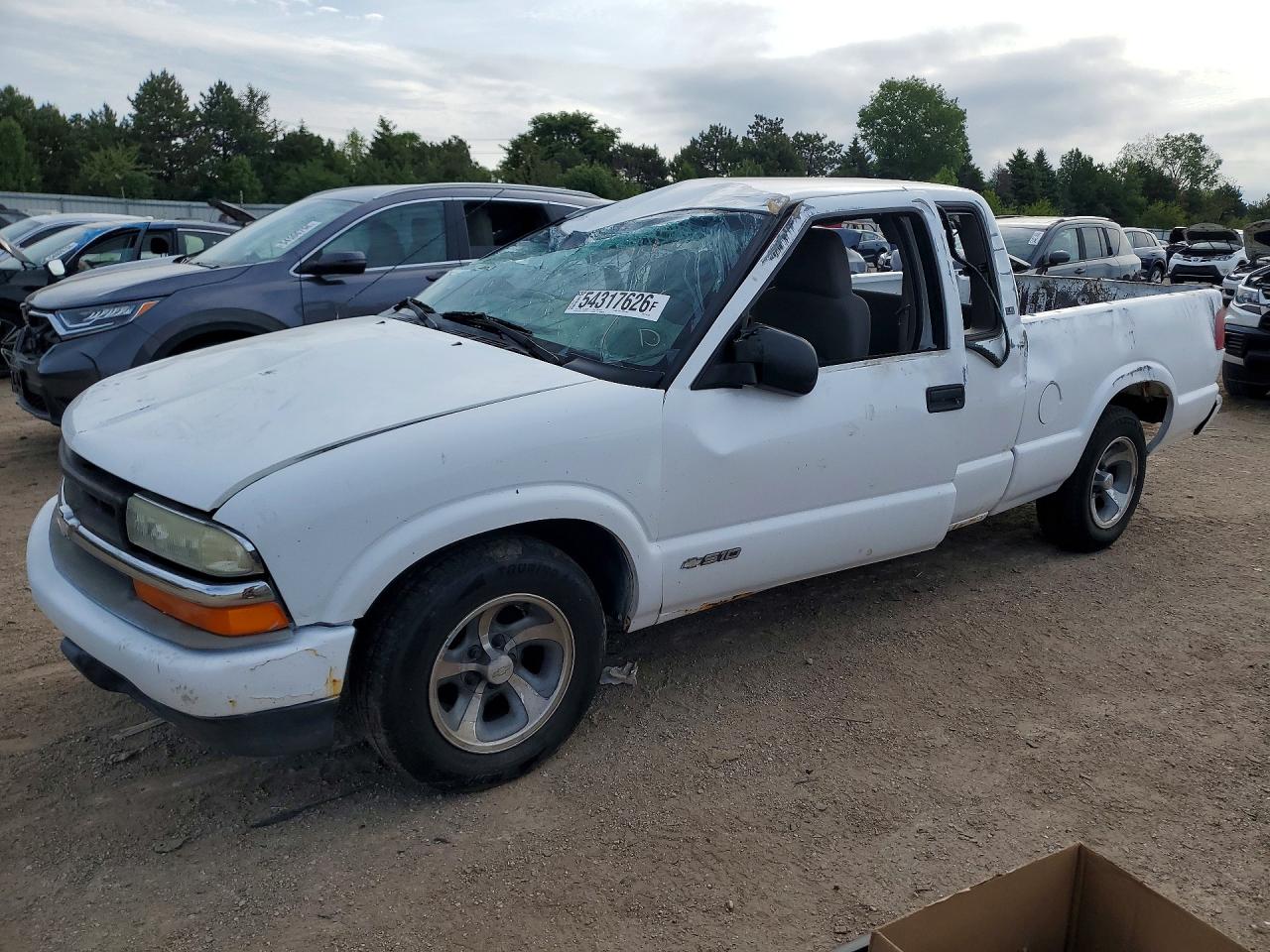 2003 Chevrolet S-10 LS, VIN 1GCCS19X538147739 — Rollover