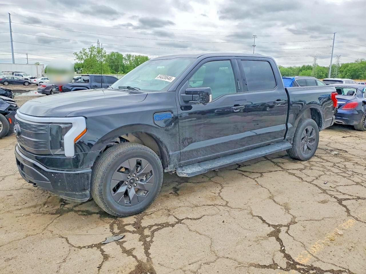 2025 Ford F-150 Lightning Lariat, VIN 1FTVW5L79SWG03801 — Rear end