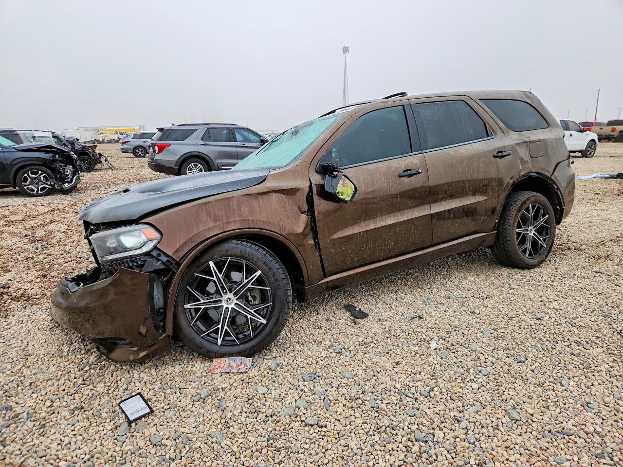 2019 Dodge Durango R/T, VIN 1C4SDJCT9KC652786 — Опрокидывание