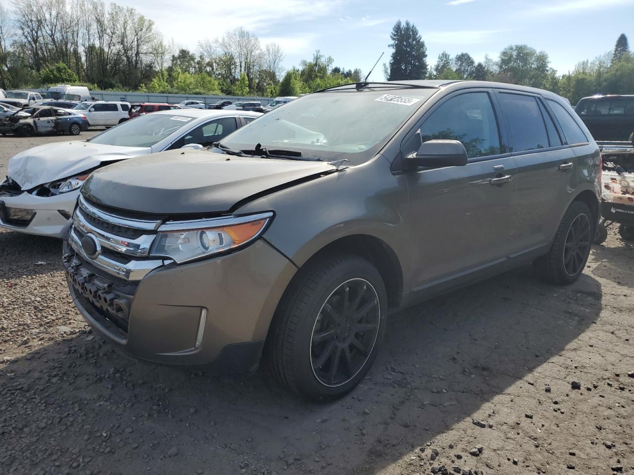 2013 Ford Edge SEL, VIN 2FMDK4JC3DBB65410 — Side