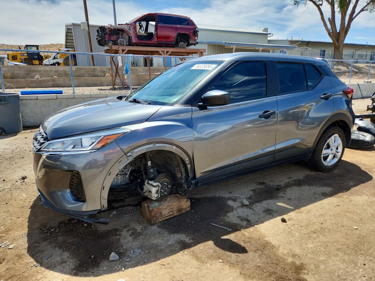 2022 Nissan Kicks S, VIN 3N1CP5BVXNL528110 — Front end