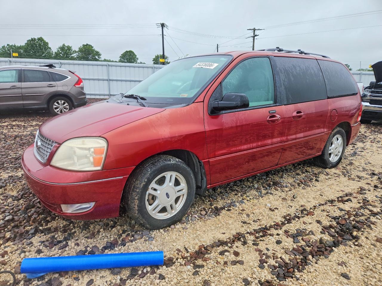 2005 Ford Freestar SEL, VIN 2FMZA52285BA77734 — Hail