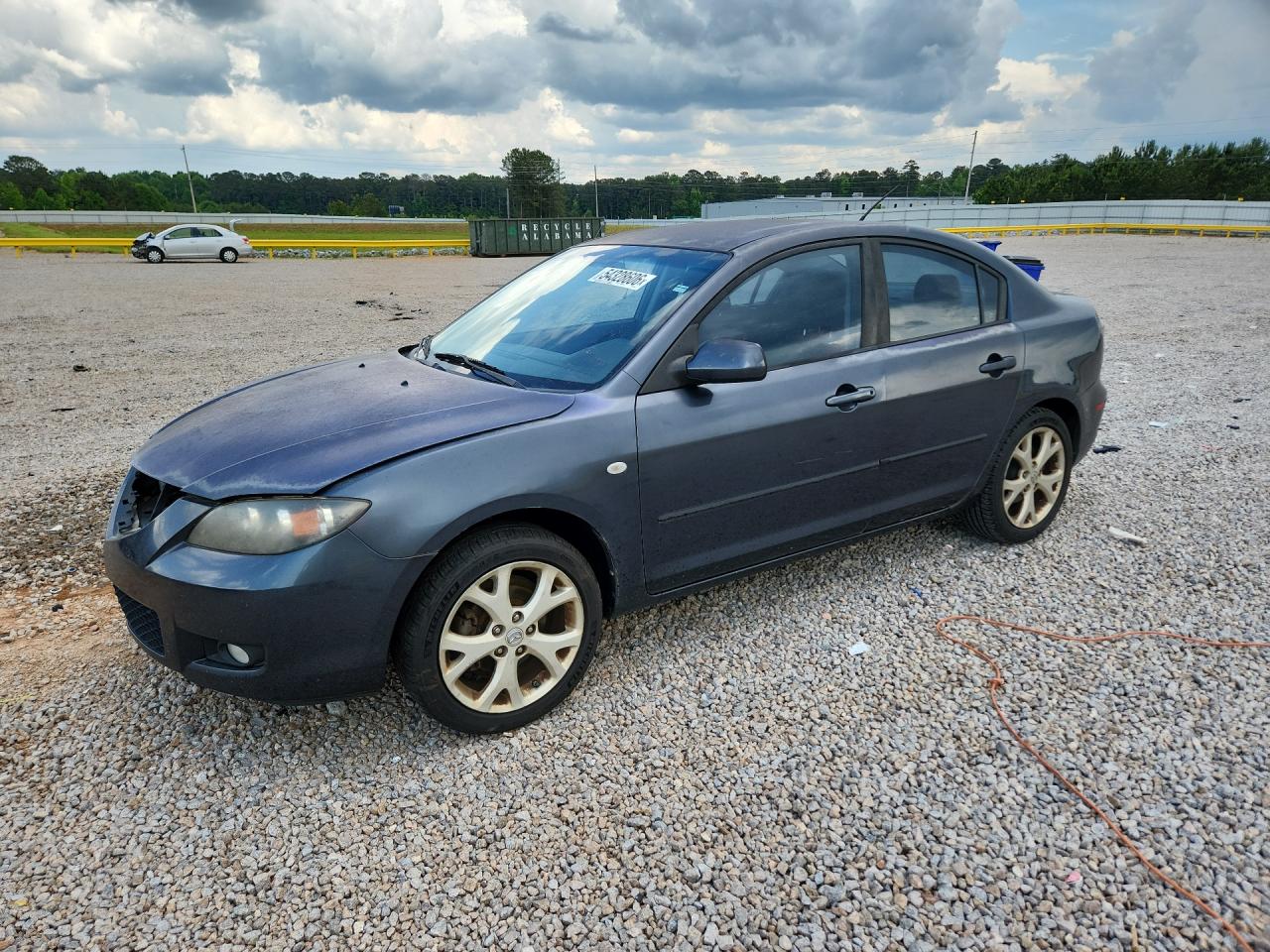 2008 Mazda 3 i Touring, VIN JM1BK32F981121914 — Front end