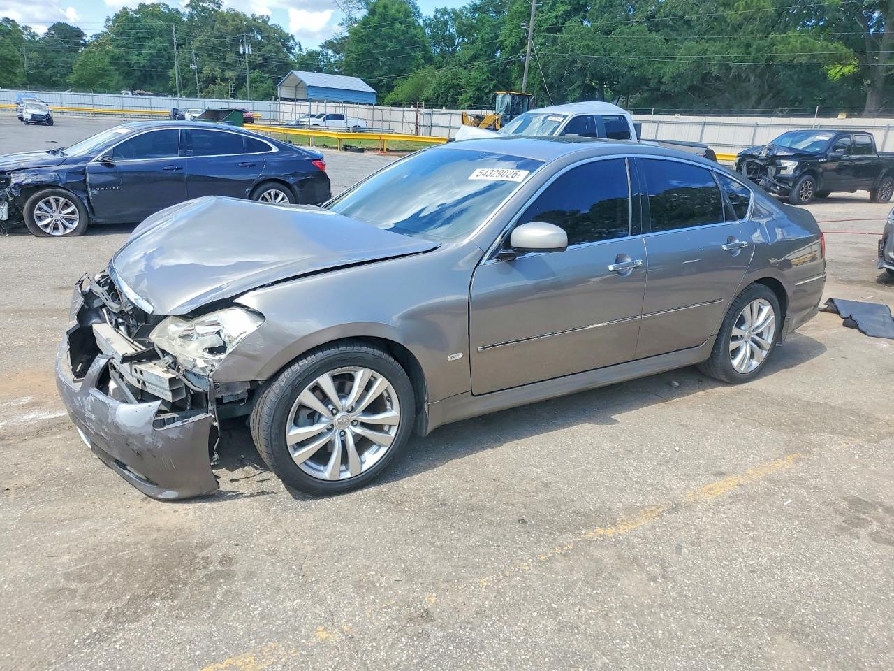 2010 Infiniti M, VIN JN1CY0AP1AM910058 — Front end
