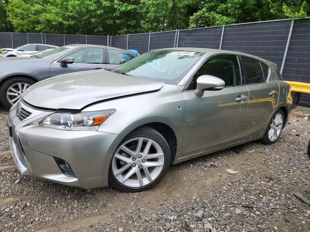 2017 Lexus CT 200h F Sport, VIN JTHKD5BH5H2299318 — Front end