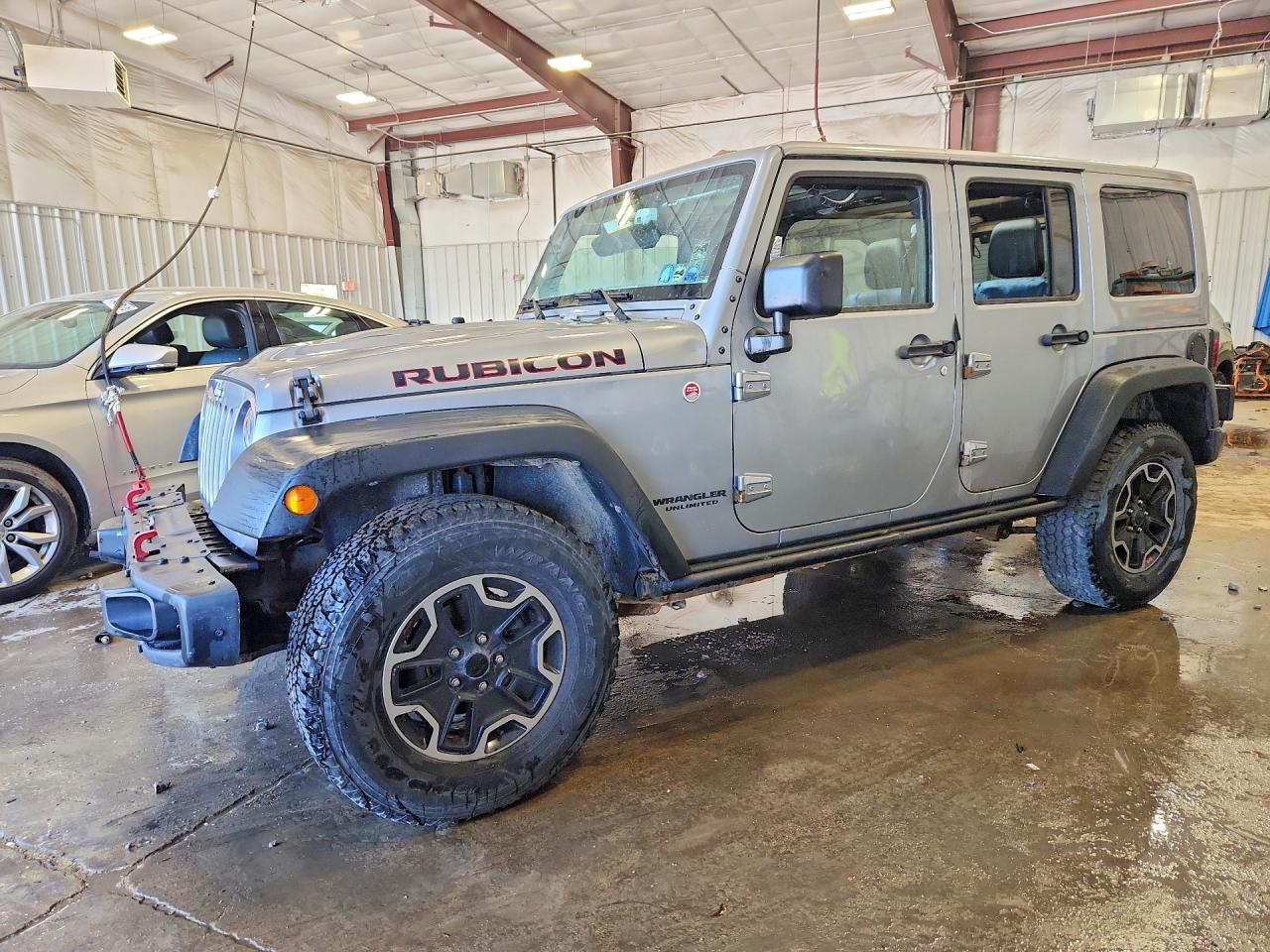 2015 Jeep Wrangler Unlimited Rubicon, VIN 1C4BJWFG9FL766412 — Interior fire