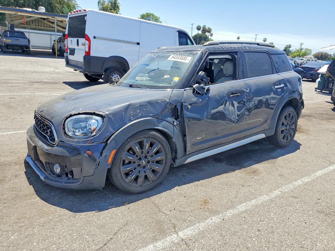 2017 MINI Countryman Cooper S, VIN WMZYT5C32H3D81389 — Rollover