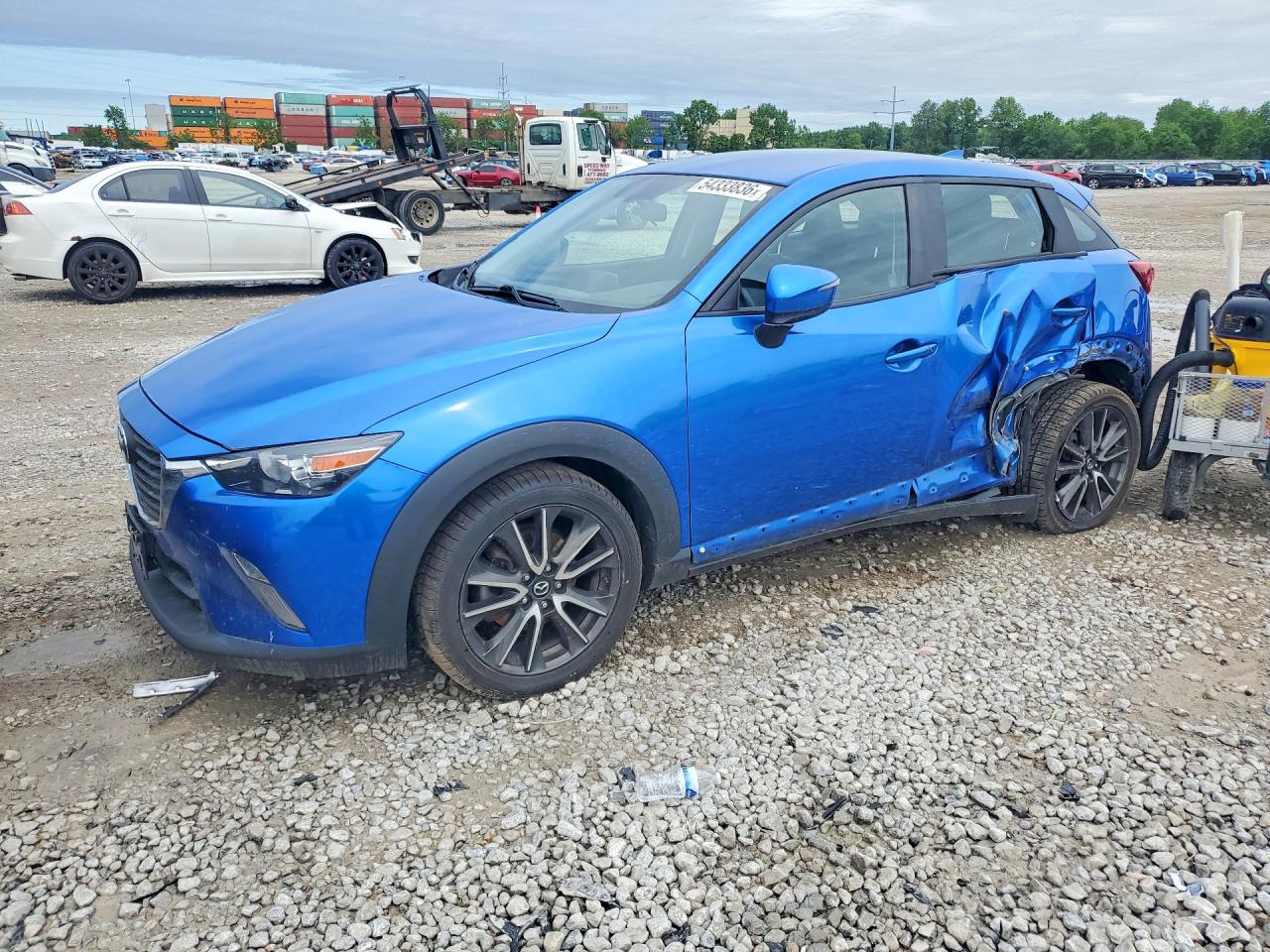 2017 Mazda CX-3 Touring, VIN JM1DKFC79H0146500 — Rear end