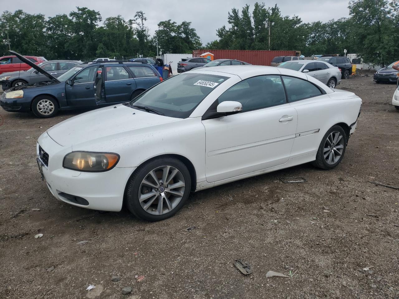 2010 Volvo C70, VIN YV1672MCXAJ094366 — Rear end