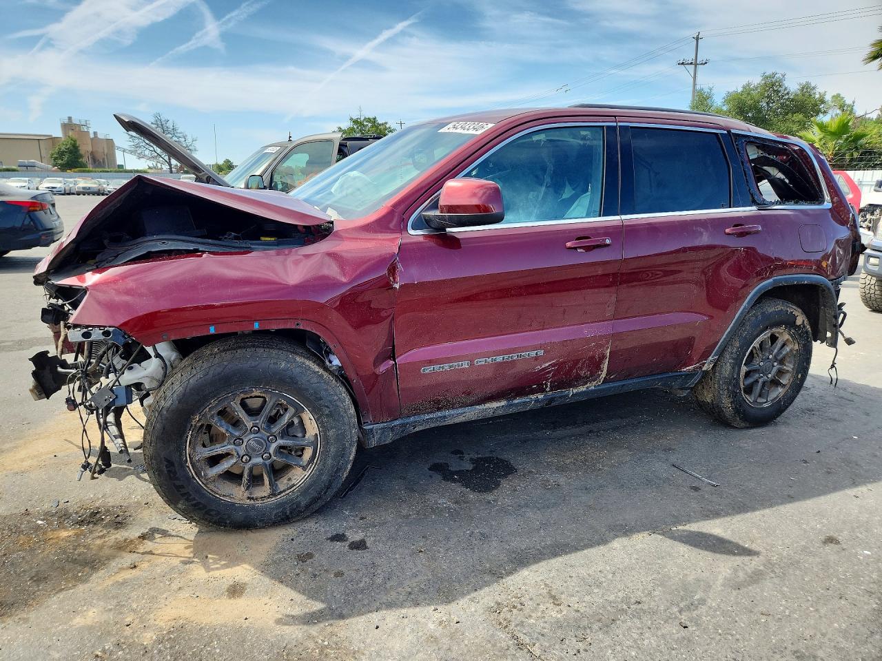 2018 Jeep Grand Cherokee Laredo E, VIN 1C4RJEAG2JC428794 — Rollover