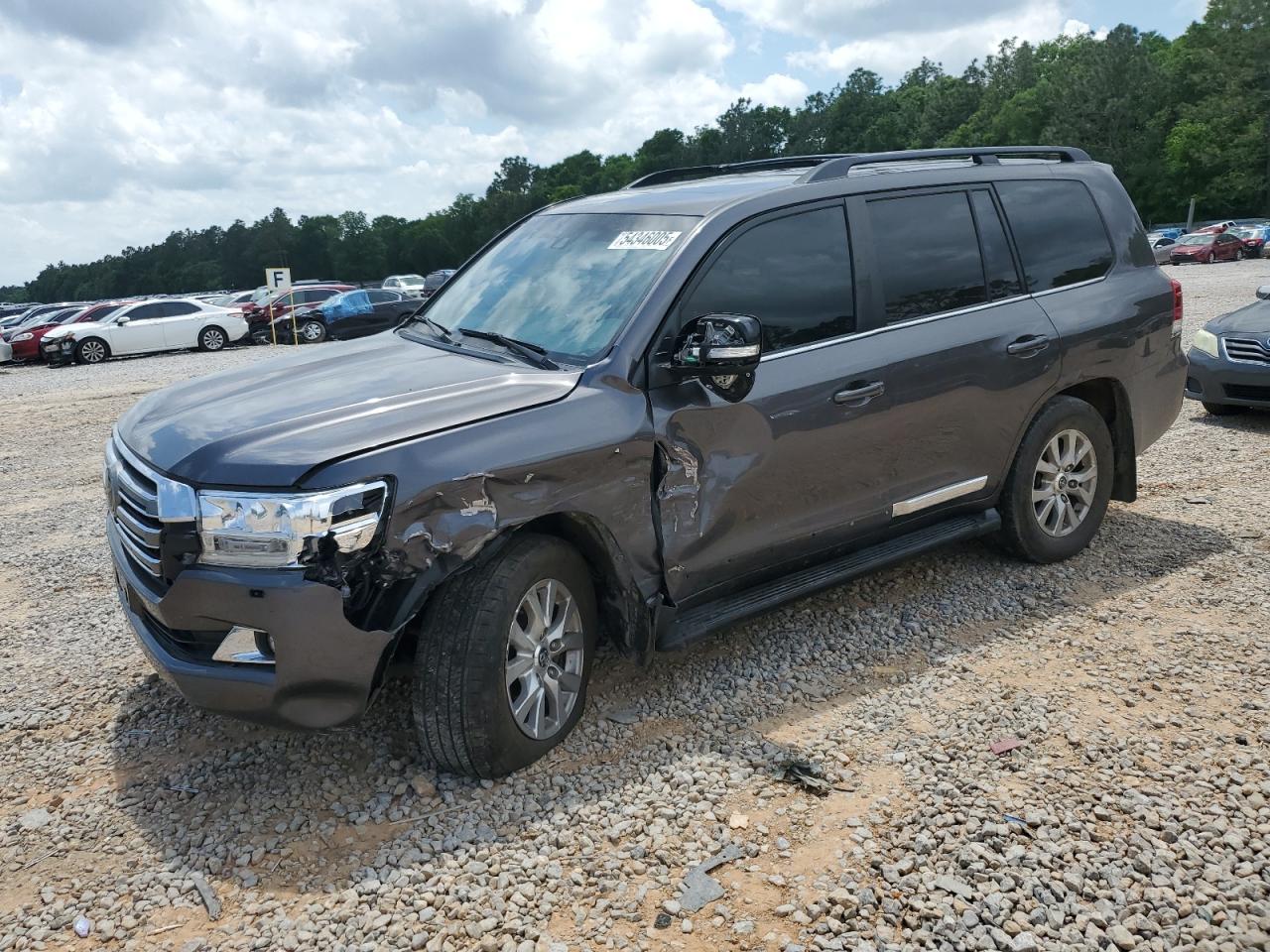 2021 Toyota Land Cruiser, VIN JTMCY7AJXM4101096 — Front end